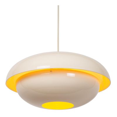 Lucide YOUNES - Pendant light - Ø 40 cm - 1xE27 - Cream